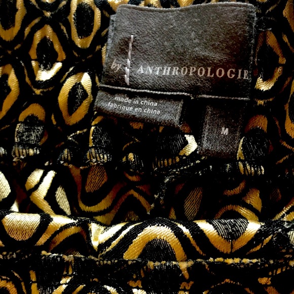 Anthropologie gold dress pants - Picture 2 of 12